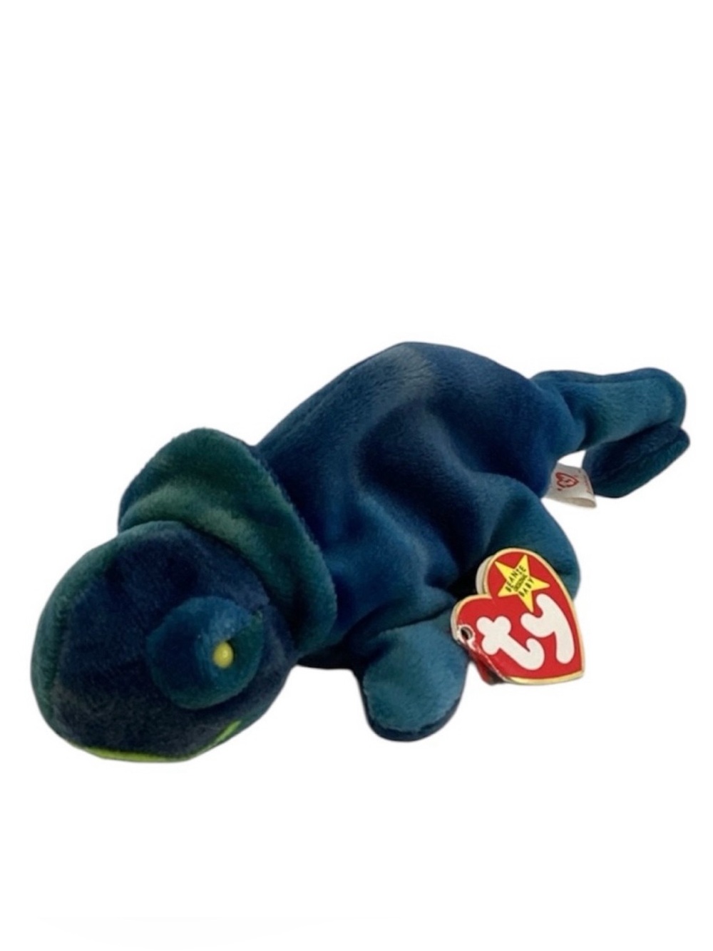 💚 1997 TY “Rainbow” Beanie Baby Chameleon - NWT